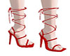 rope heels red