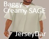 Sage Baggy Top