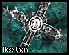 'K Nose Chain w/ Cross