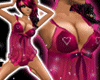 sexy hot pink nightgown