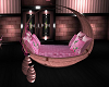 royal pink kiss chair