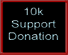 10k Donation Sticker