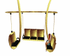 gold and black swing