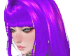 Purple long hair