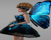 BLUE BUTTERFLY DRESS