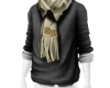 MD cosy sweater + scarf