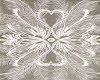[ESL] Silver feather rug