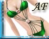 [AF]Green Stringkini