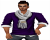 RuckzWear Purple Sweater