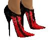 High heals red shoes