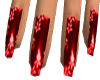 [L]RedGlossy Nails v1
