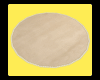 Round Cream Rug