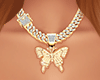 Gold Butterfly Chain