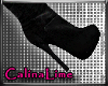 CL]Black High Heel Boots