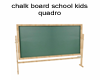 chalk board school kids
