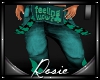 Feeling Lucky Teal Pant