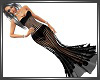 SL Beaded Gown Black