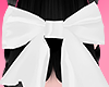 Lucya white bow