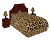 leopard cuddle bed 