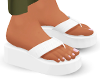 𝓁. white sandals