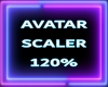 Avatar Scaler 120%