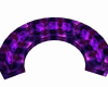 Purple Circular Sofa
