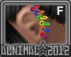 Rainbow Ear Piercings F