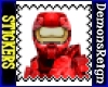 Red Soldier Stamp