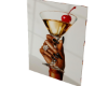 WINE GLASS WALL ART