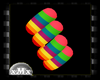 xMx-multicolor bangles