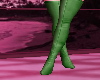 Lime boots