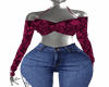 PINK LACE TOP