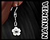 romantic flower earrings