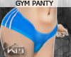 +KM+ Gym Panty Blue