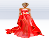 Lady in Red Gown