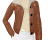 Vi Tela brown jacket top