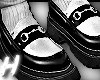 B/W Loafers  + Yt Socks