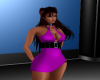 Sexy Purple Dress RL