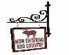 country bbq sign