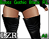 Boots Gothic Black RL A1