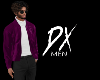DXMen Leather Pink White