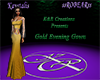 Gold Evening Gown