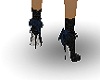 UM~BLK/BLUE LEATHER