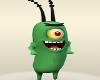 Plankton Sponge BOB Halloween Costume Evil Laughs Laughing