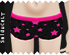 S~ Pink_Star_Shorts*!