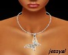 Silver Butterfly Necklac