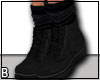 Black Boots Socks