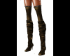 Brown Sexy High Boots