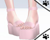.M. Pink Chunky Sandal