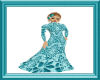 Ball Gown 1 in Teal